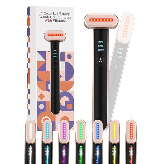 7-Color LED Facial Wand